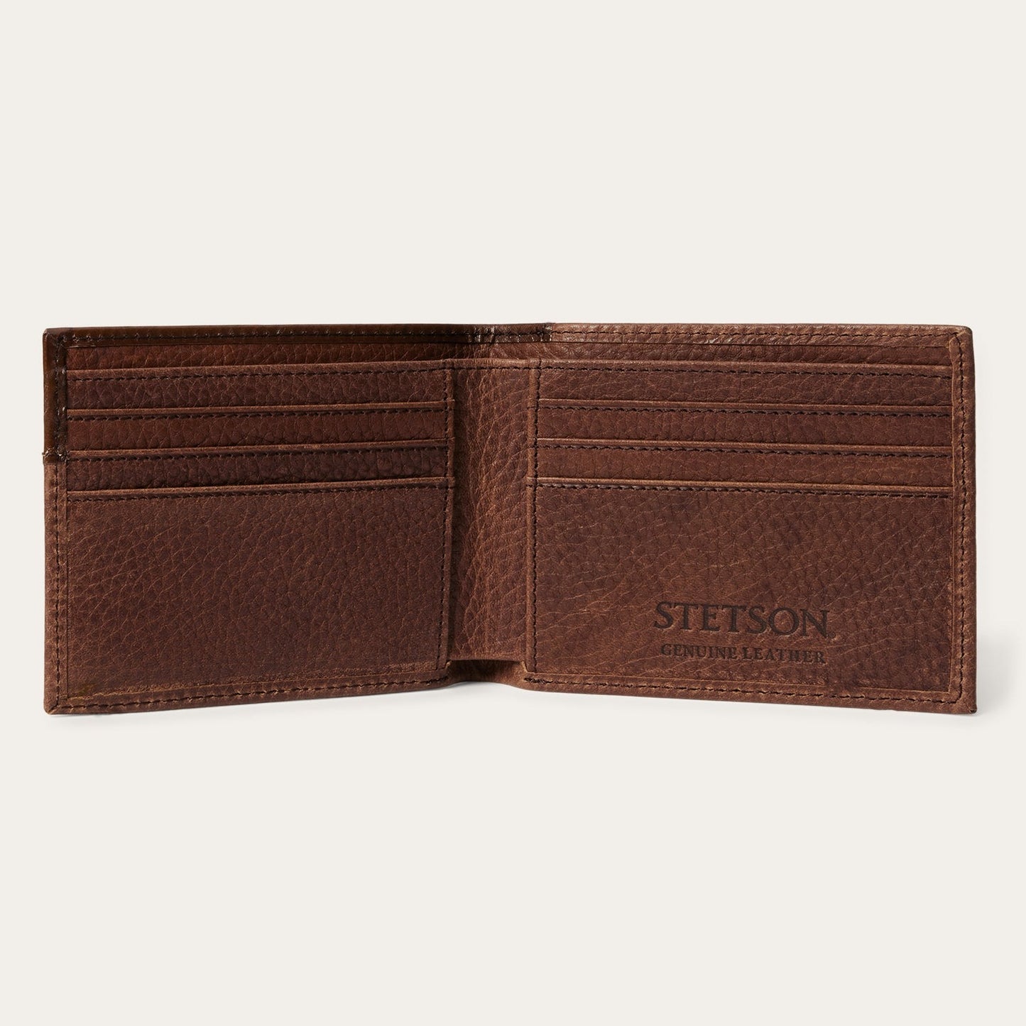 Cartera Artesanal Western Doble Pliegue | Stetson®