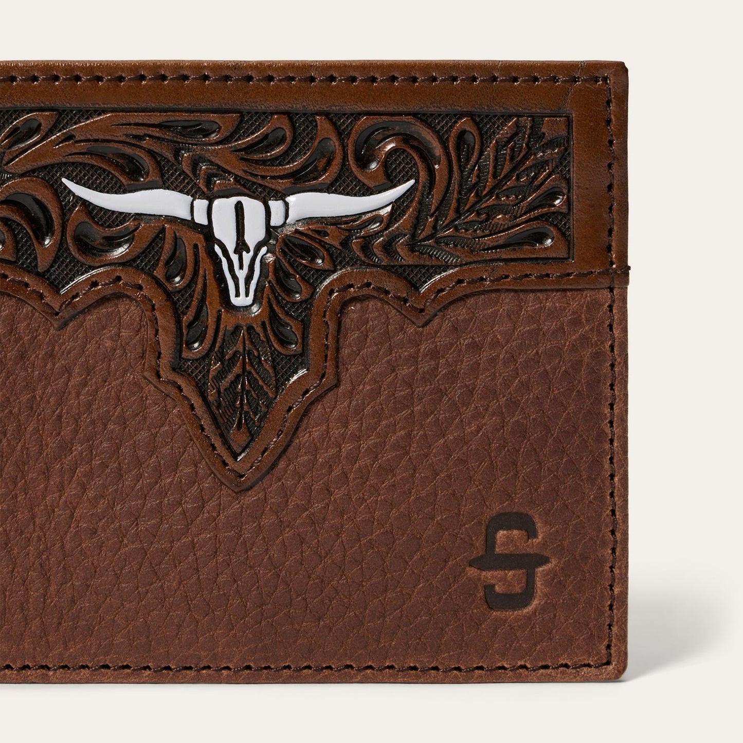 Cartera Artesanal Western Doble Pliegue | Stetson®