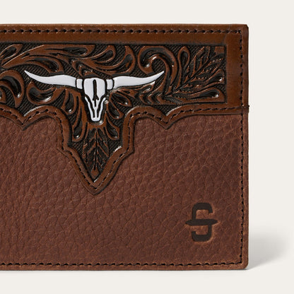 Cartera Artesanal Western Doble Pliegue