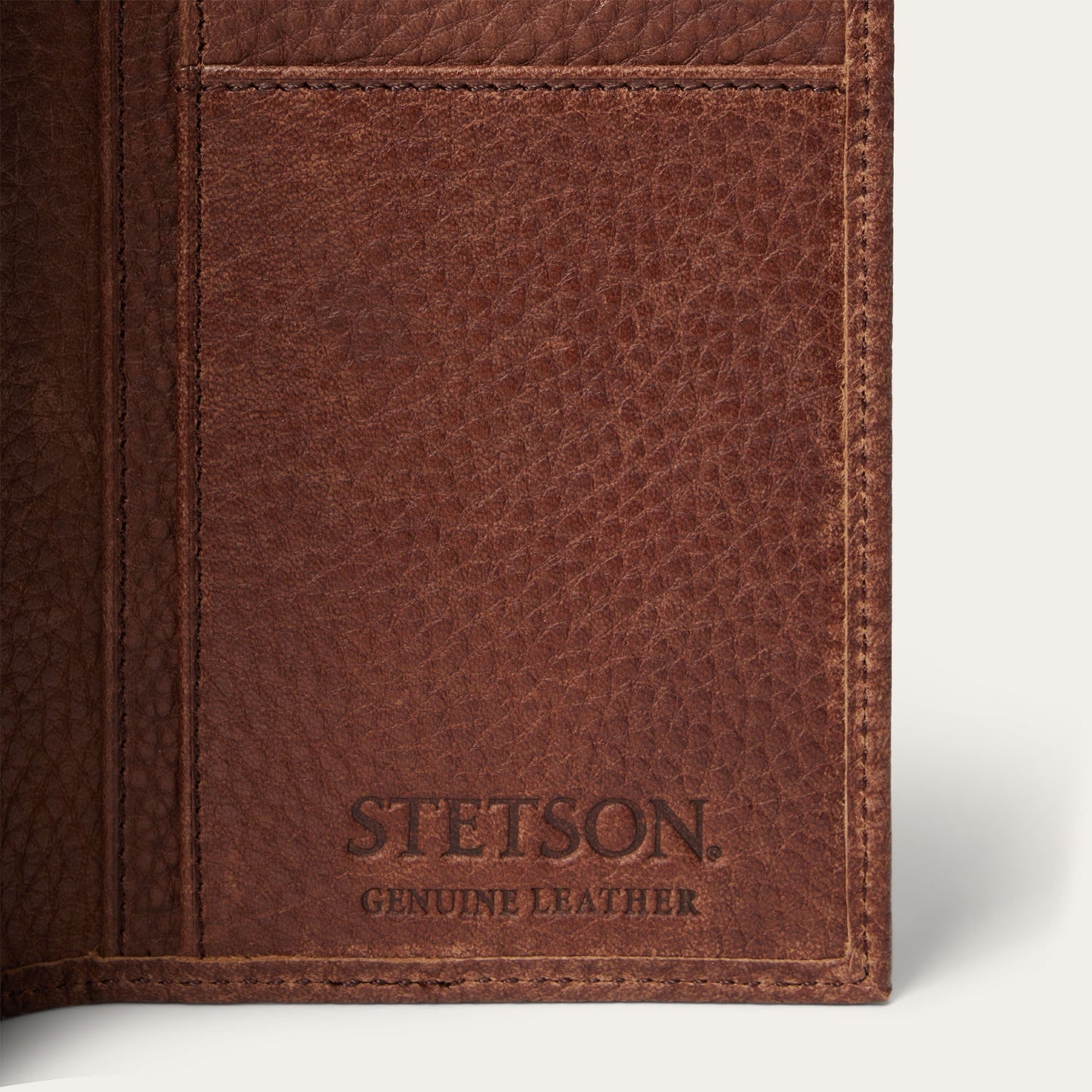 Cartera Chequera Artesanal Western Doble Pliegue | Stetson