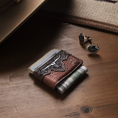 Clip Magnético para Billetes Artesanal Western