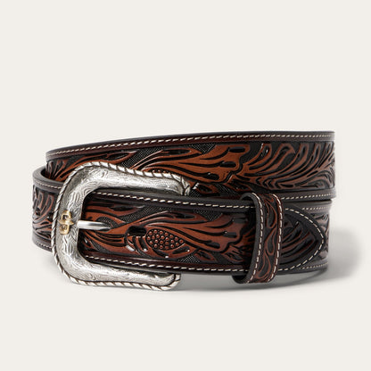 Cinturón Stetson Piel Dark Brown 7500
