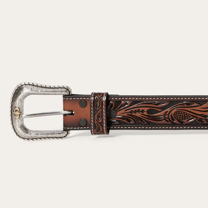 Cinturón Stetson Piel Dark Brown 7500