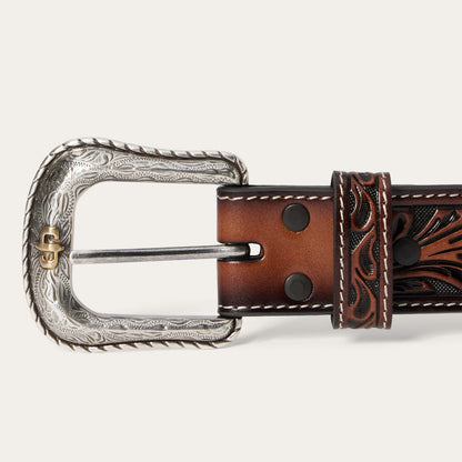 Cinturón Stetson Piel Dark Brown 7500