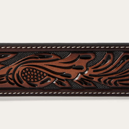 Cinturón Stetson Piel Dark Brown 7500