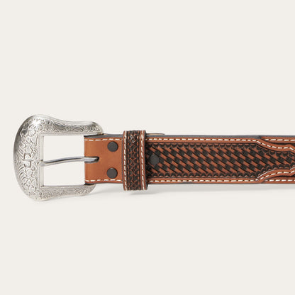 Cinturón Stetson Piel Cognac 8500