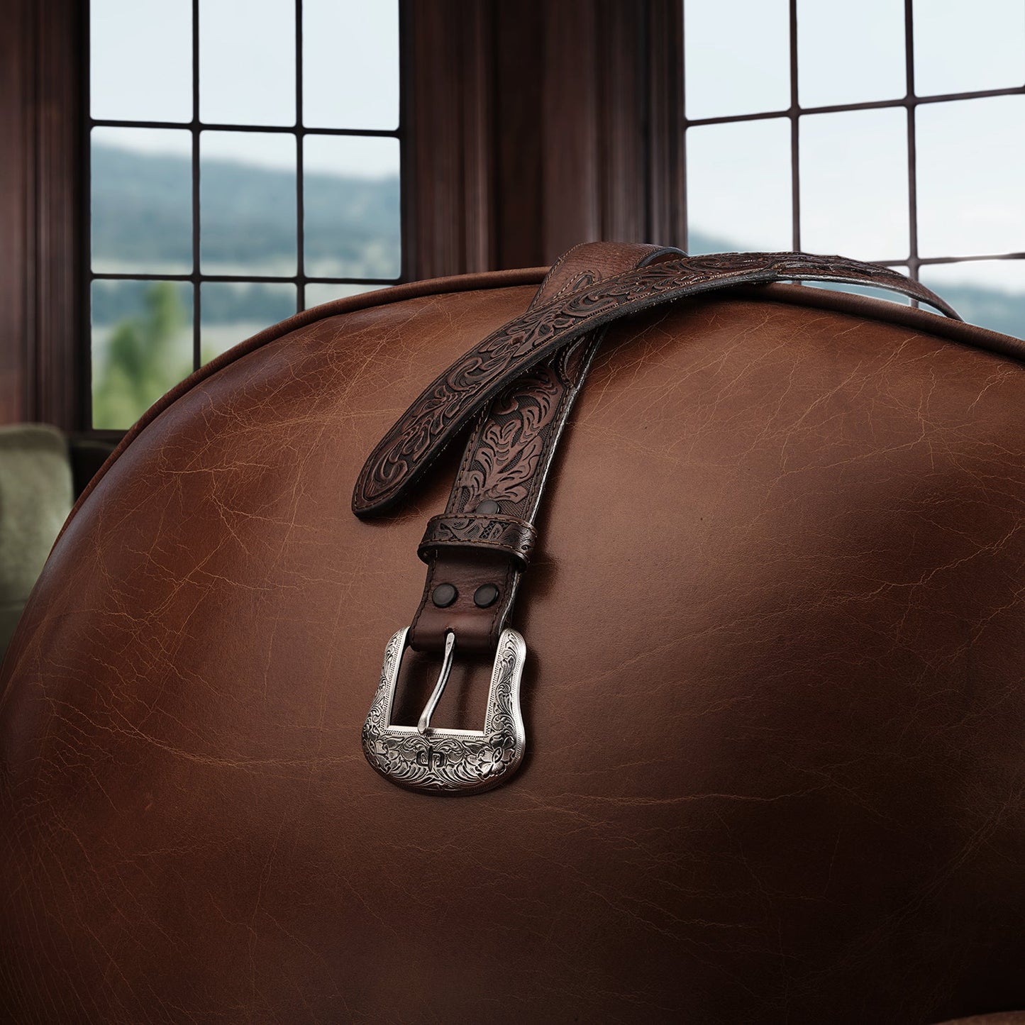Cinturón de Piel Caballero Cognac 0500 | Stetson®