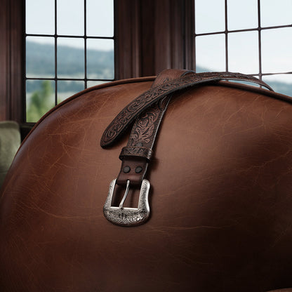 Cinturón Stetson Piel Cognac 0500
