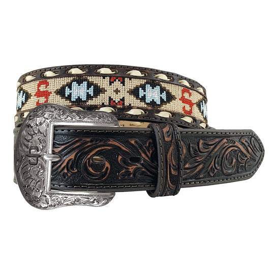 Cinturón de Piel Caballero Vintage Brown 2500 | Stetson