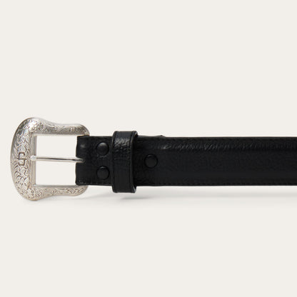 Cinturón Stetson Piel de Bisonte Conchos