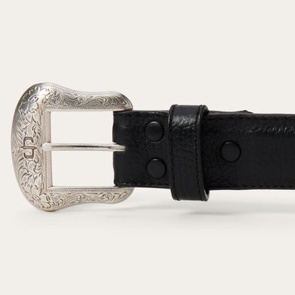Cinturón Stetson Piel de Bisonte Conchos