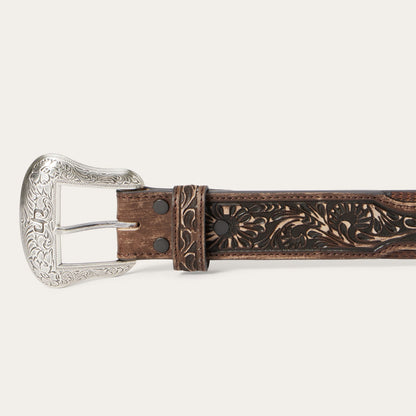Cinturón Stetson Piel Vintage Brown