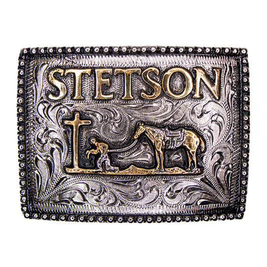Hebilla Caballo Cruz Metal | Stetson