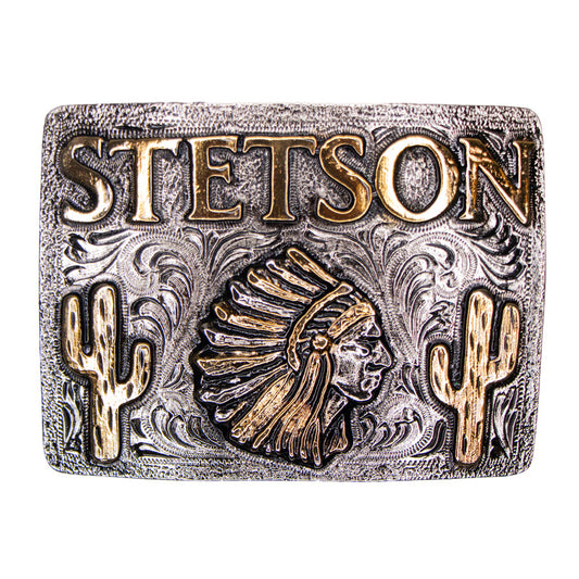 Hebilla Indio Cactus Metal | Stetson