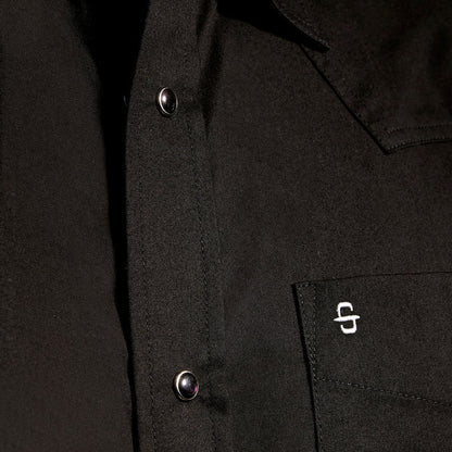 Camisa Logo Stetson Negro