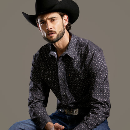 Camisa Stetson Vintage Range Steer Apex