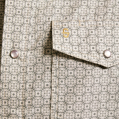 Camisa Stetson Medallon Ley