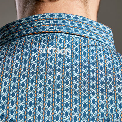 Camisa Stetson Vintage Range Chainstorm