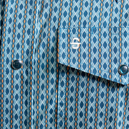 Camisa Stetson Vintage Range Chainstorm