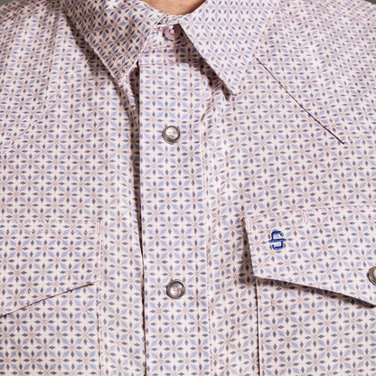 Camisa Stetson Vintage Range Desert Quartz