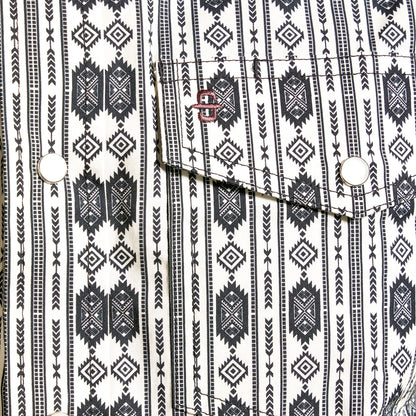 Camisa Stetson Vintage Range Onyx Grecas