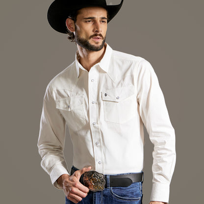 Camisa Stetson Vintage Range Solid