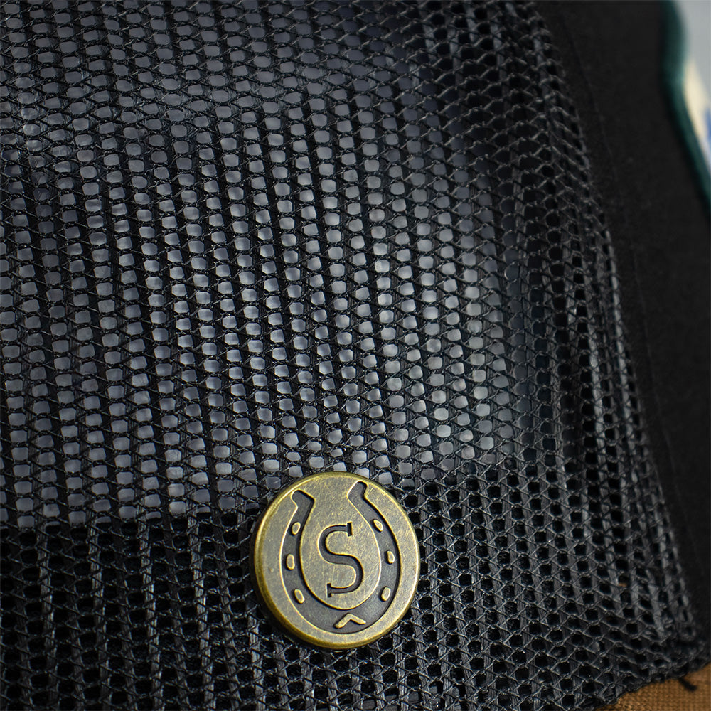 Gorra Trucker Negra STS01 | Stetson®