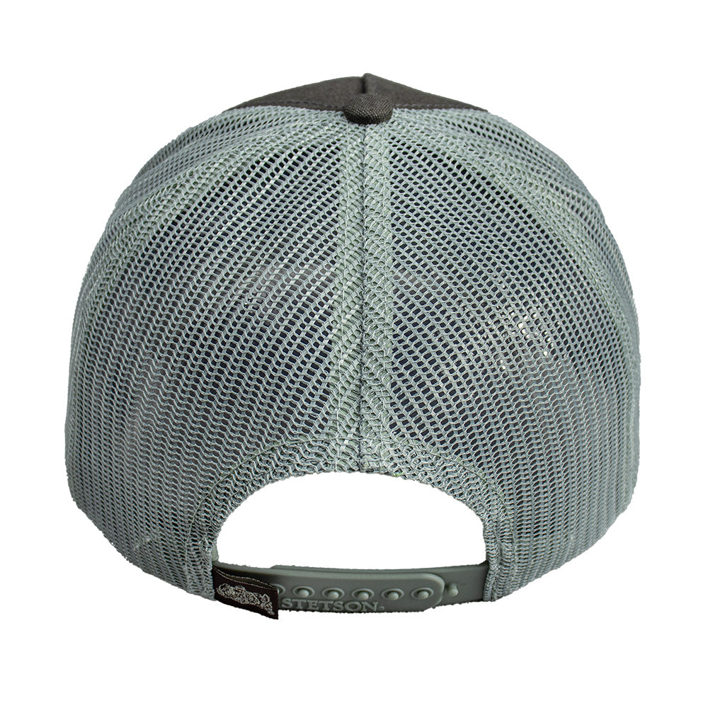 Gorra Trucker Gris / Rojo STS03 | Stetson®