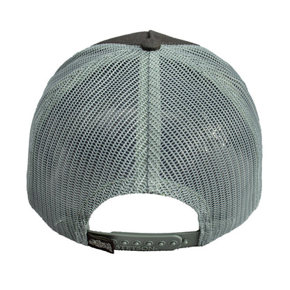 Gorra Stetson Trucker Gris / Rojo