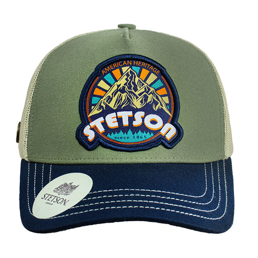 Gorra Trucker Azul / Gris STS04 | Stetson®