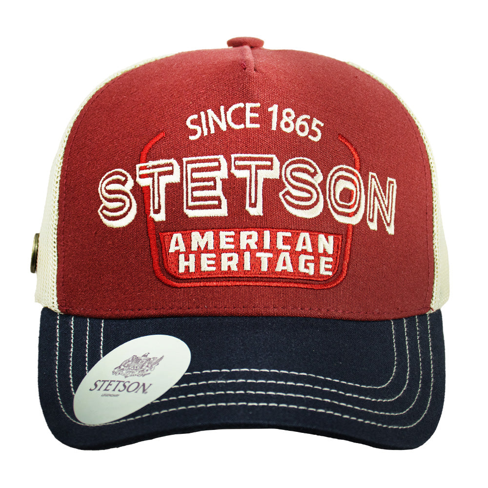 Gorrar Trucker Rojo / Azul STS07 | Stetson®