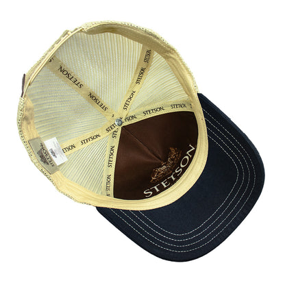 Gorra Stetson Trucker Rojo / Azul