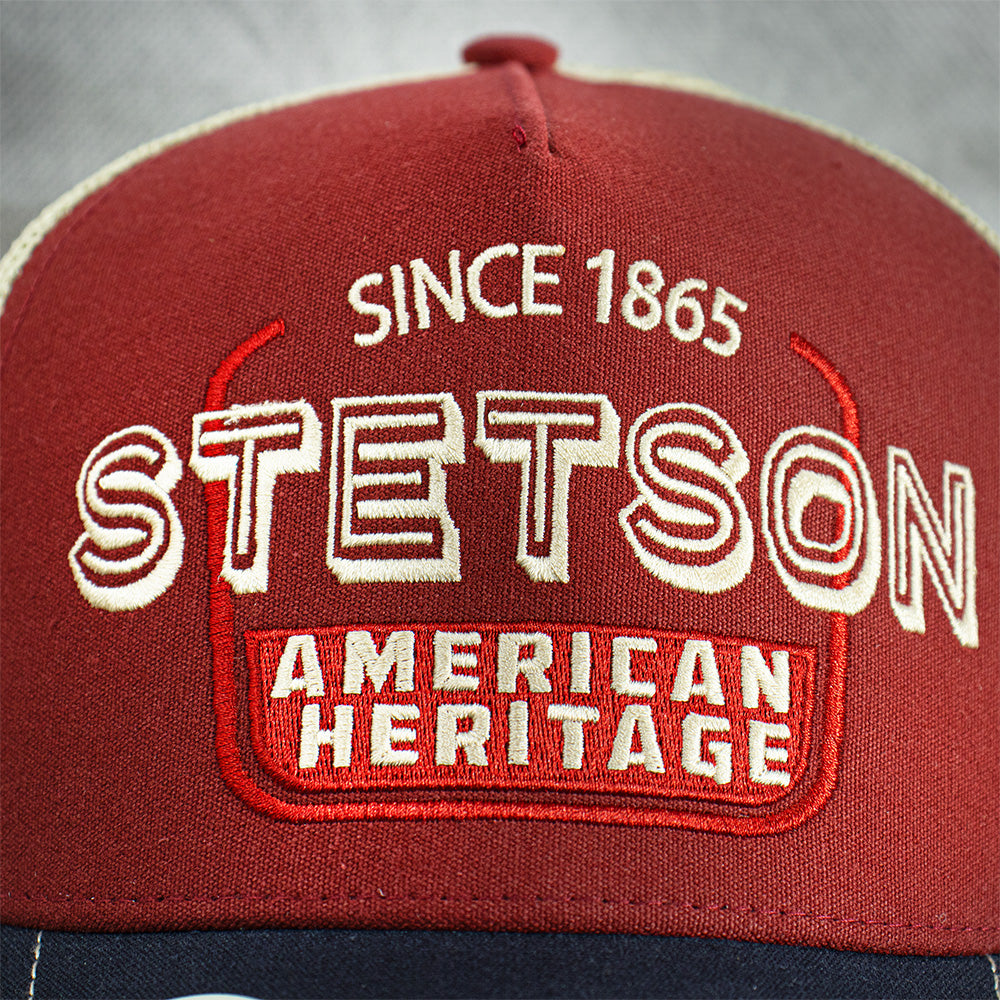 Gorrar Trucker Rojo / Azul STS07 | Stetson®