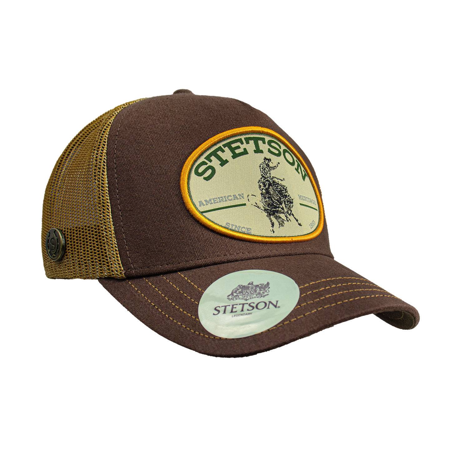 Wool Vintage Logo Patch Baseball Cap (STS08)