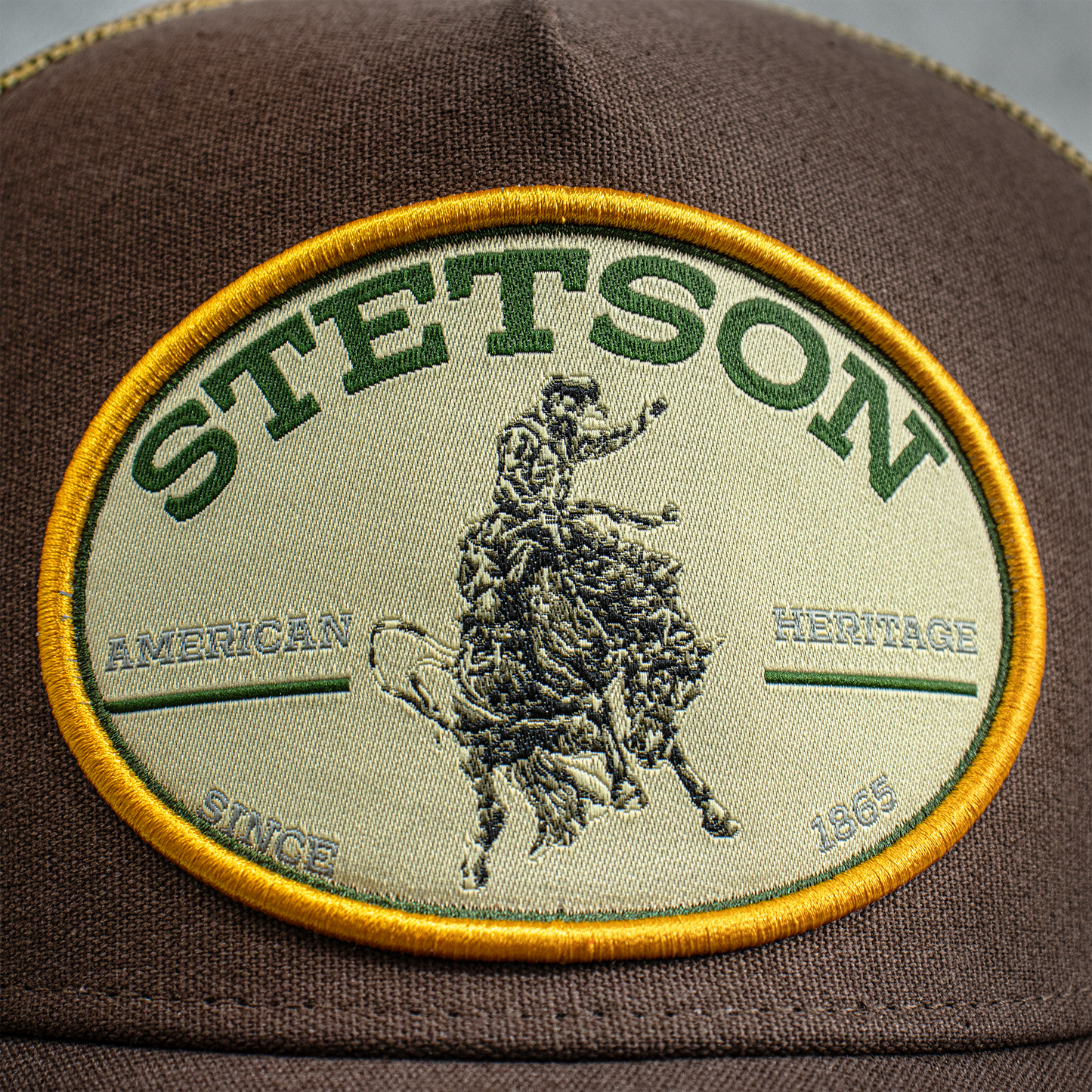 Wool Vintage Logo Patch Baseball Cap (STS08)