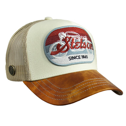 Gorra Stetson Trucker Beige / Café