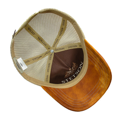 Gorra Stetson Trucker Beige / Café