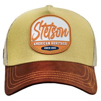 Gorra Stetson Trucker Paja / Café
