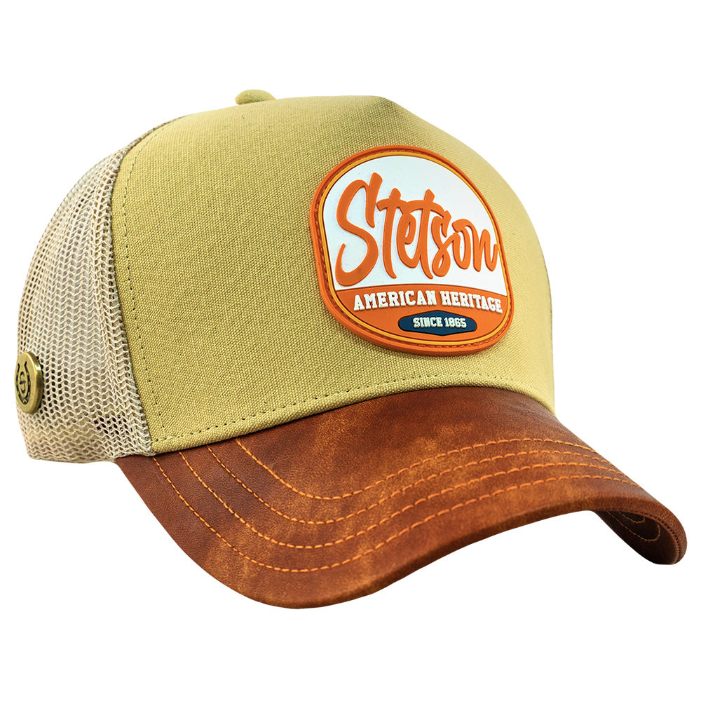 Gorra Trucker Paja / Café STS20 | Stetson®