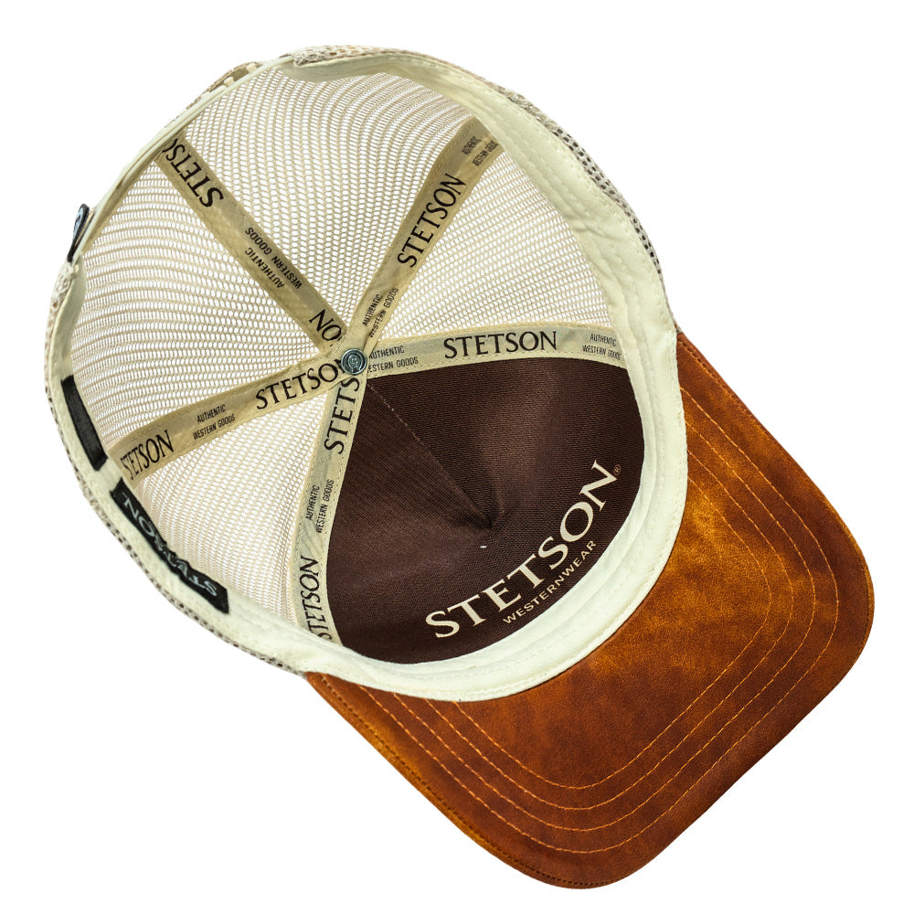Gorra Trucker Paja / Café STS20 | Stetson®