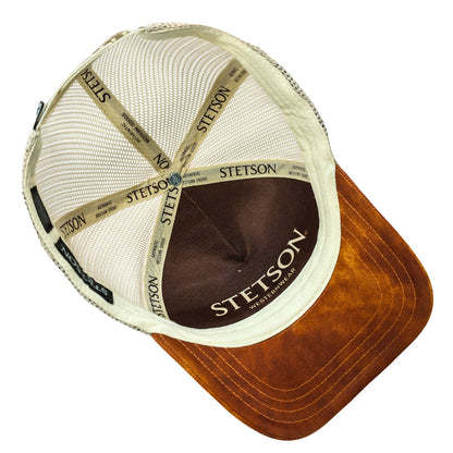Gorra Stetson Trucker Paja / Café