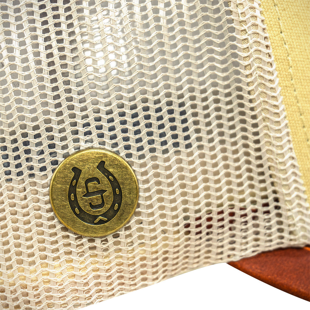 Gorra Trucker Paja / Café STS20 | Stetson®