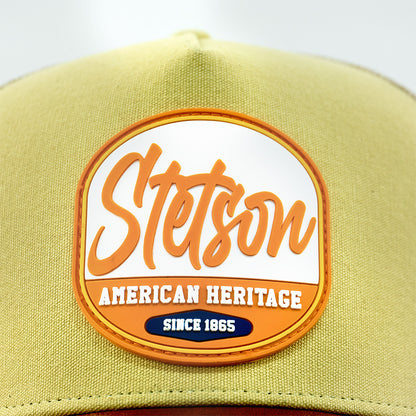 Gorra Stetson Trucker Paja / Café