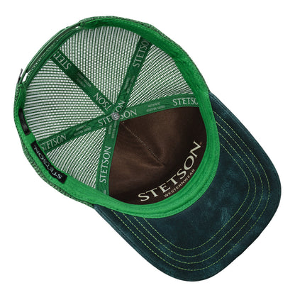 Gorra Stetson Trucker Blanca / Azul