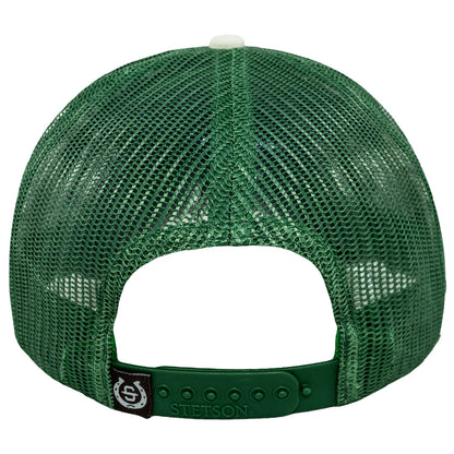 Gorra Stetson Trucker Blanca / Azul