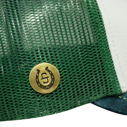 Gorra Stetson Trucker Blanca / Azul