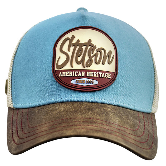 Gorra Trucker Azul / Café STS22 | Stetson®
