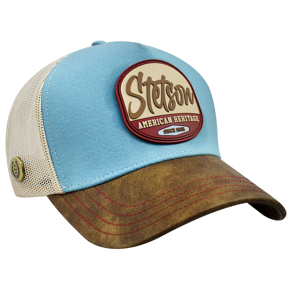Gorra Trucker Azul / Café STS22 | Stetson®