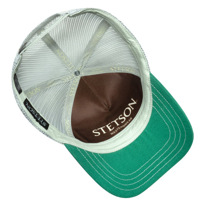 Gorra Stetson Trucker Negra / Verde