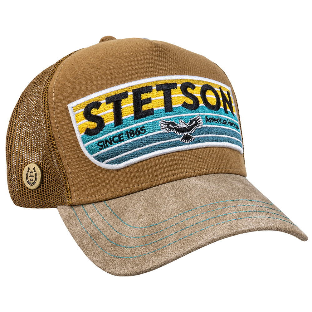 Gorra Trucker Paja / Beige STS25 | Stetson®